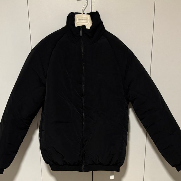 Cottweiler BNWT Erosion Puffa Black Bomber Jacket M-L - Picture 1 of 16